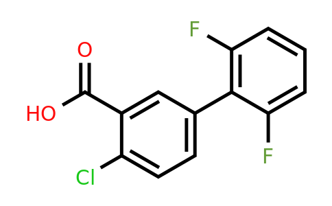 1261991-18-7 | 2-Chloro-5-(2,6-difluorophenyl)benzoic acid