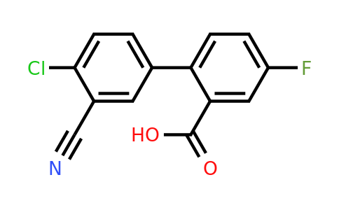 1261991-40-5 | 2-(4-Chloro-3-cyanophenyl)-5-fluorobenzoic acid
