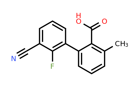 1261992-08-8 | 2-(3-Cyano-2-fluorophenyl)-6-methylbenzoic acid