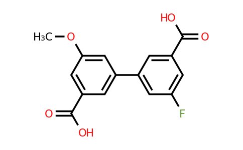 1261992-16-8 | 3-(3-Carboxy-5-fluorophenyl)-5-methoxybenzoic acid