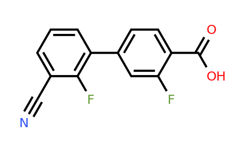 1261992-19-1 | 4-(3-Cyano-2-fluorophenyl)-2-fluorobenzoic acid