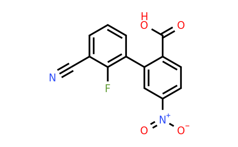 1261992-24-8 | 2-(3-Cyano-2-fluorophenyl)-4-nitrobenzoic acid