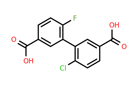1261992-40-8 | 3-(5-Carboxy-2-fluorophenyl)-4-chlorobenzoic acid