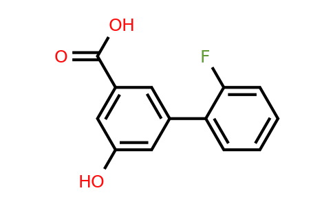 1261993-38-7 | 3-(2-Fluorophenyl)-5-hydroxybenzoic acid