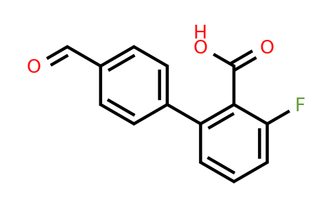 1261993-60-5 | 6-Fluoro-2-(4-formylphenyl)benzoic acid