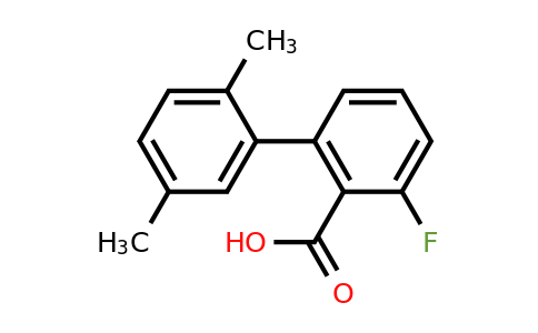 1261993-72-9 | 2-(2,5-Dimethylphenyl)-6-fluorobenzoic acid