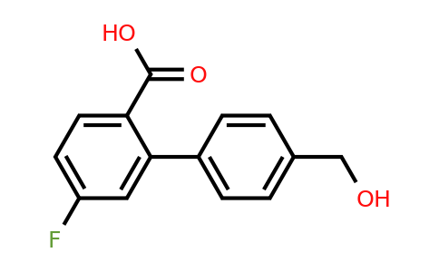 1261994-06-2 | 4-Fluoro-2-(4-hydroxymethylphenyl)benzoic acid