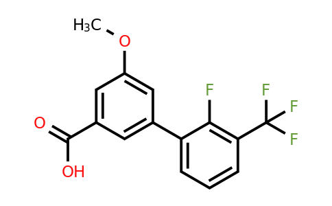 1261994-26-6 | 3-(2-Fluoro-3-trifluoromethylphenyl)-5-methoxybenzoic acid