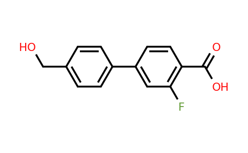 1261994-27-7 | 2-Fluoro-4-(4-hydroxymethylphenyl)benzoic acid