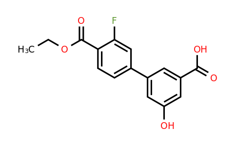 1261994-82-4 | 3-[4-(Ethoxycarbonyl)-3-fluorophenyl]-5-hydroxybenzoic acid