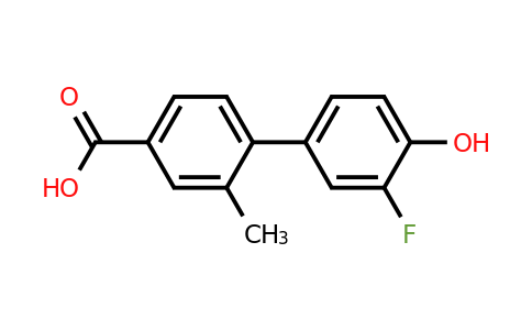 1261994-98-2 | 4-(3-Fluoro-4-hydroxyphenyl)-3-methylbenzoic acid