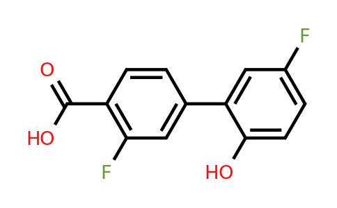 1261995-34-9 | 2-Fluoro-4-(5-fluoro-2-hydroxyphenyl)benzoic acid