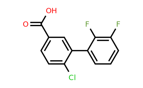 1261996-37-5 | 4-Chloro-3-(2,3-difluorophenyl)benzoic acid