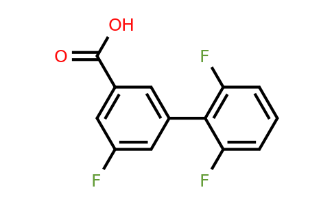 1261996-71-7 | 3-(2,6-Difluorophenyl)-5-fluorobenzoic acid
