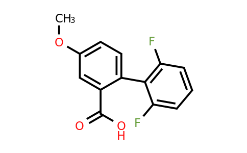 1261996-76-2 | 2-(2,6-Difluorophenyl)-5-methoxybenzoic acid