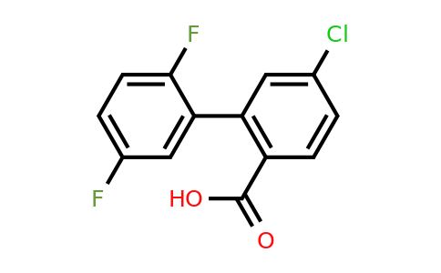 1261996-88-6 | 4-Chloro-2-(2,5-difluorophenyl)benzoic acid
