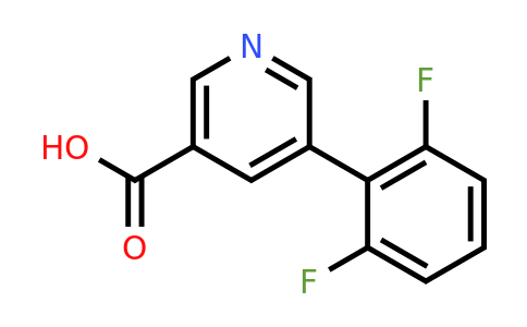 1261998-47-3 | 5-(2,6-Difluorophenyl)nicotinic acid