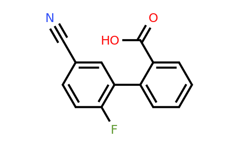 1262001-04-6 | 2-(5-Cyano-2-fluorophenyl)benzoic acid