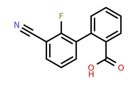 1262001-18-2 | 2-(3-Cyano-2-fluorophenyl)benzoic acid