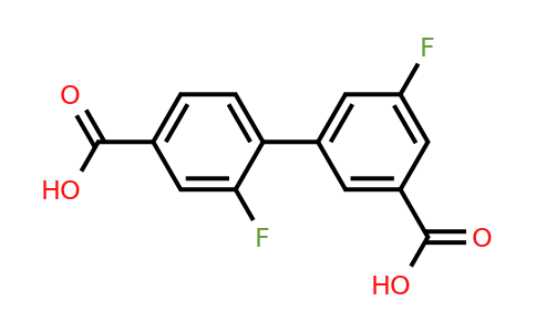 1262001-42-2 | 4-(3-Carboxy-5-fluorophenyl)-3-fluorobenzoic acid