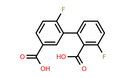 1262001-70-6 | 2-(5-Carboxy-2-fluorophenyl)-6-fluorobenzoic acid