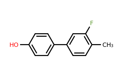 1262001-75-1 | 3'-Fluoro-4'-methyl-[1,1'-biphenyl]-4-ol