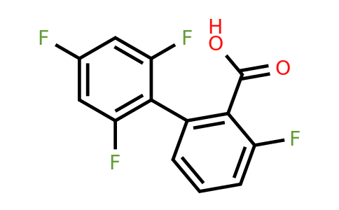 1262004-49-8 | 6-Fluoro-2-(2,4,6-trifluorophenyl)benzoic acid
