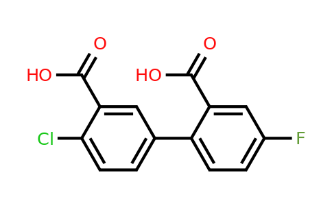 1262005-40-2 | 2-(3-Carboxy-4-chlorophenyl)-5-fluorobenzoic acid