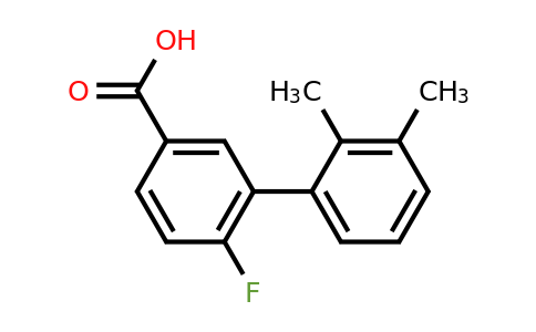 1262005-53-7 | 3-(2,3-Dimethylphenyl)-4-fluorobenzoic acid