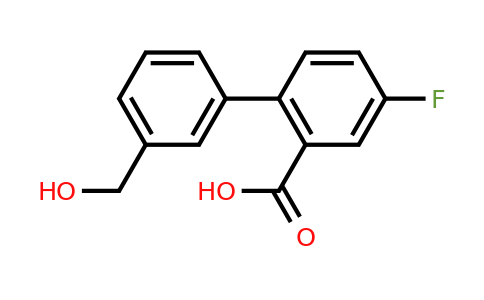 1262005-55-9 | 5-Fluoro-2-(3-hydroxymethylphenyl)benzoic acid