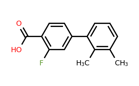 1262005-56-0 | 4-(2,3-Dimethylphenyl)-2-fluorobenzoic acid