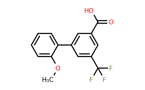 1262005-65-1 | 3-(2-Methoxyphenyl)-5-trifluoromethylbenzoic acid