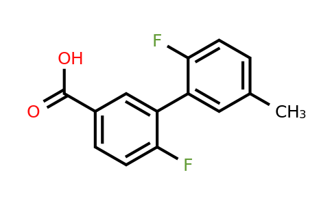 1262005-68-4 | 4-Fluoro-3-(2-fluoro-5-methylphenyl)benzoic acid