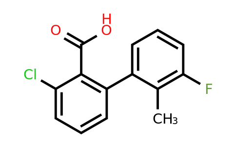 1262005-69-5 | 6-Chloro-2-(3-fluoro-2-methylphenyl)benzoic acid