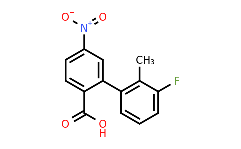 1262005-74-2 | 2-(3-Fluoro-2-methylphenyl)-4-nitrobenzoic acid