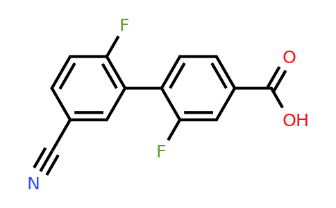 1262006-04-1 | 4-(5-Cyano-2-fluorophenyl)-3-fluorobenzoic acid