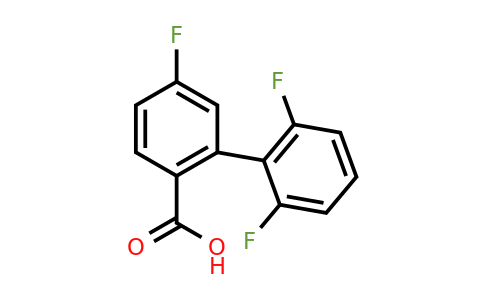 1262006-08-5 | 2-(2,6-Difluorophenyl)-4-fluorobenzoic acid