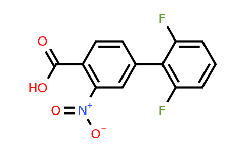 1262006-17-6 | 4-(2,6-Difluorophenyl)-2-nitrobenzoic acid