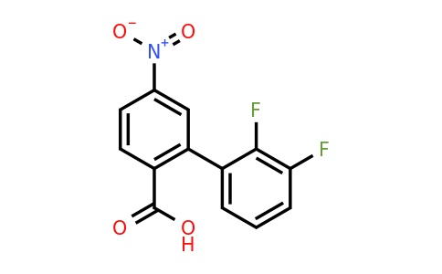 1262006-28-9 | 2-(2,3-Difluorophenyl)-4-nitrobenzoic acid