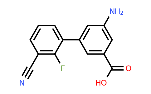 1262006-30-3 | 3-Amino-5-(3-cyano-2-fluorophenyl)benzoic acid