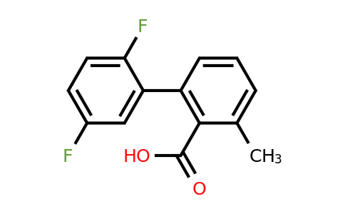 1262006-35-8 | 2-(2,5-Difluorophenyl)-6-methylbenzoic acid