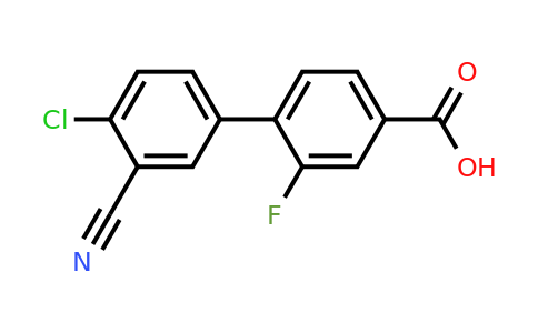 1262006-42-7 | 4-(4-Chloro-3-cyanophenyl)-3-fluorobenzoic acid