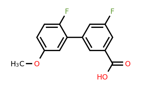 1262006-68-7 | 5-Fluoro-3-(2-fluoro-5-methoxyphenyl)benzoic acid