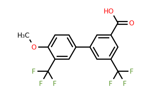 1262006-69-8 | 3-(4-Methoxy-3-trifluoromethylphenyl)-5-trifluoromethylbenzoic acid