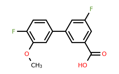 1262006-79-0 | 5-Fluoro-3-(4-fluoro-3-methoxyphenyl)benzoic acid