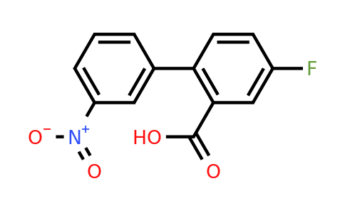 1262007-13-5 | 5-Fluoro-2-(3-nitrophenyl)benzoic acid