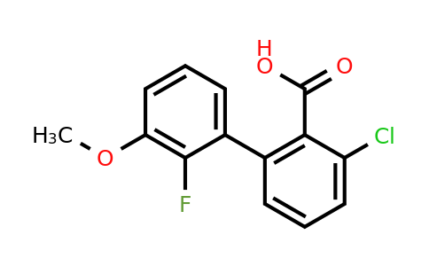 1262007-69-1 | 6-Chloro-2-(2-fluoro-3-methoxyphenyl)benzoic acid