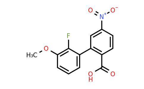 1262007-79-3 | 2-(2-Fluoro-3-methoxyphenyl)-4-nitrobenzoic acid