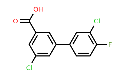 1262008-06-9 | 5-Chloro-3-(3-chloro-4-fluorophenyl)benzoic acid