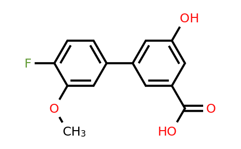 1262008-25-2 | 3-(4-Fluoro-3-methoxyphenyl)-5-hydroxybenzoic acid